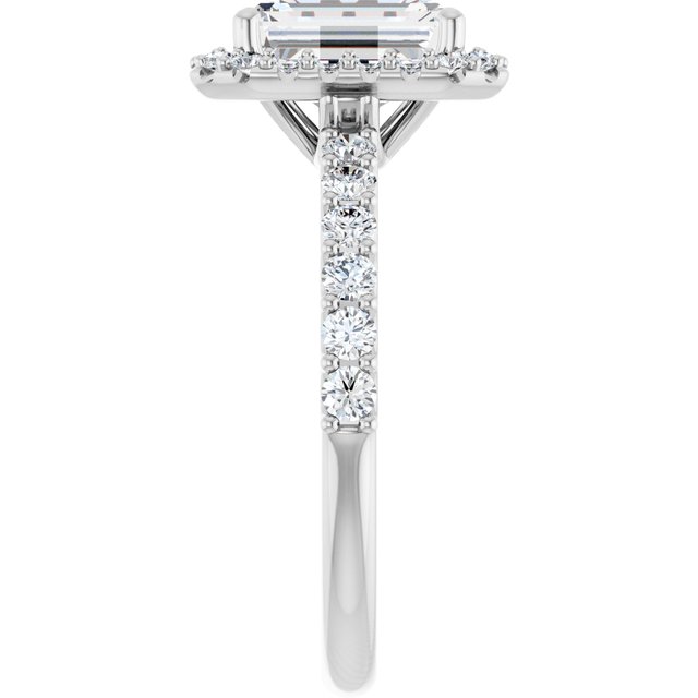 Halo-Style Engagement Ring