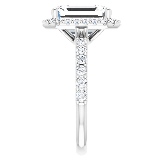 Halo-Style Engagement Ring