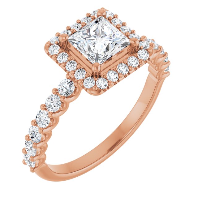 Halo-Style Engagement Ring