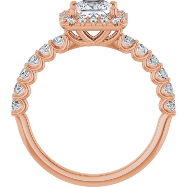 Halo-Style Engagement Ring
