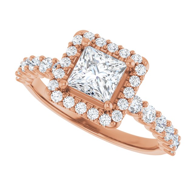 Halo-Style Engagement Ring