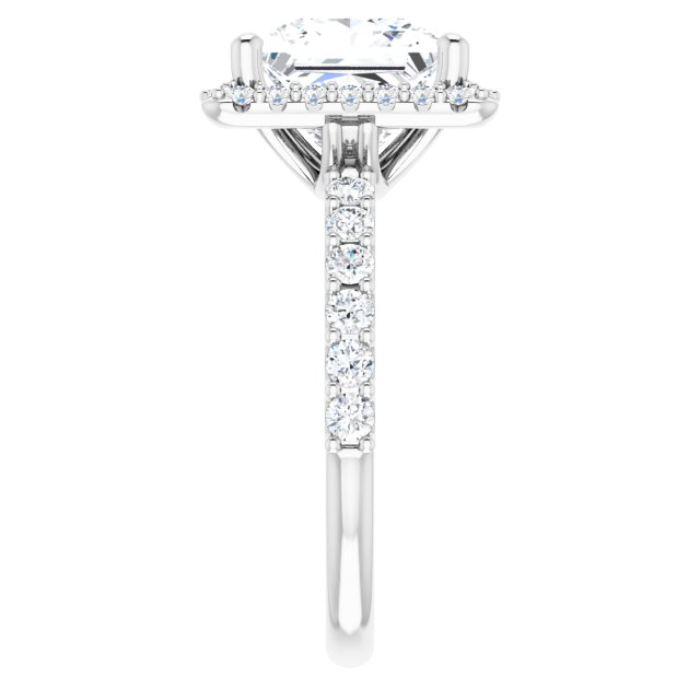 Halo-Style Engagement Ring