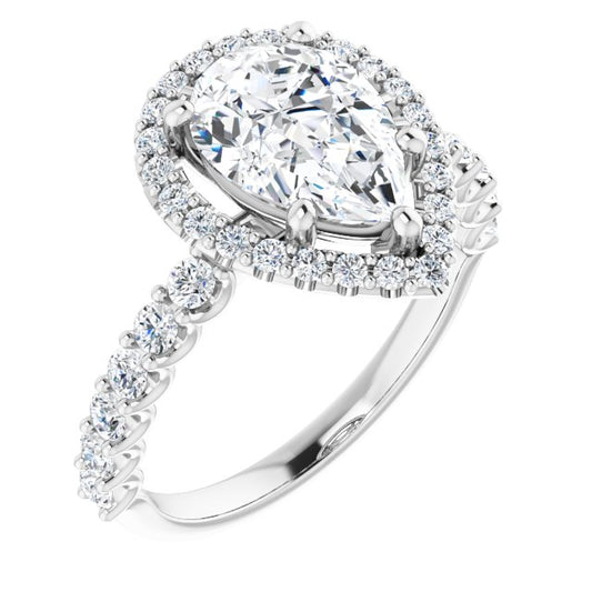 Halo-Style Engagement Ring