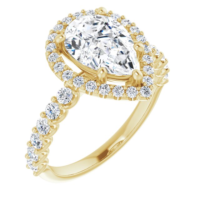 Halo-Style Engagement Ring