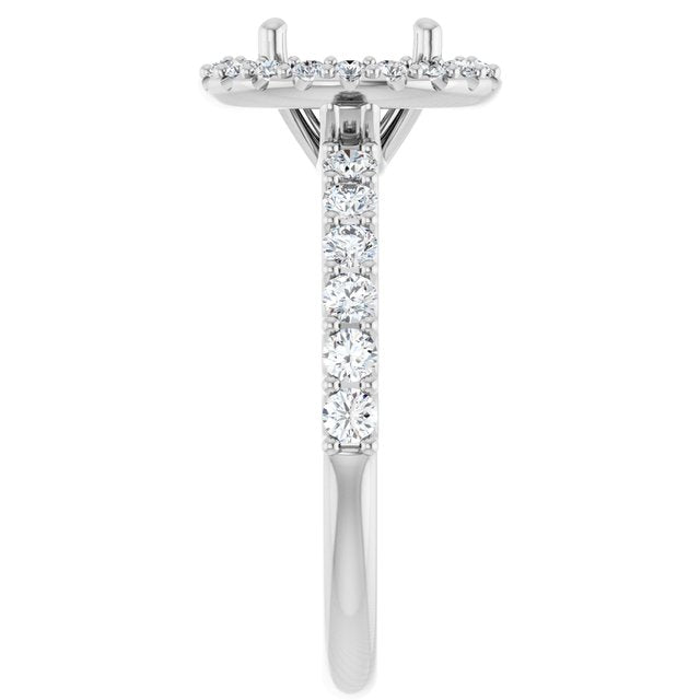Halo-Style Engagement Ring