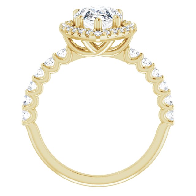 Halo-Style Engagement Ring