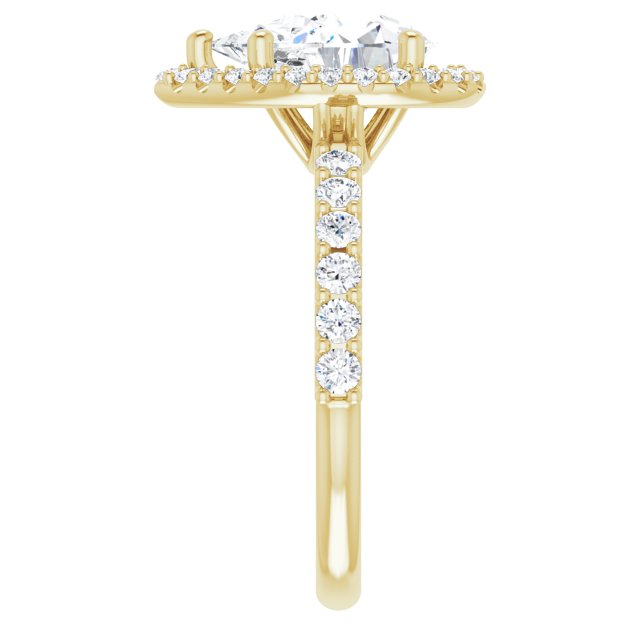 Halo-Style Engagement Ring