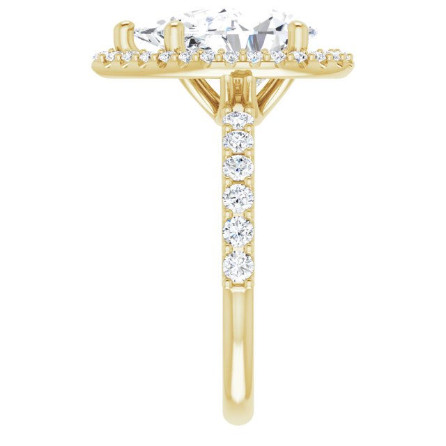 Halo-Style Engagement Ring