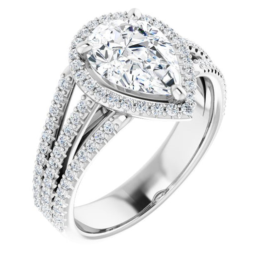 Halo-Style Engagement Ring
