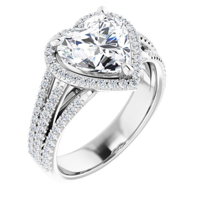 Halo-Style Engagement Ring