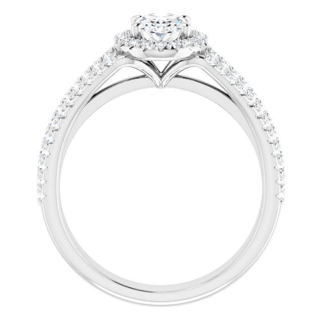 Halo-Style Engagement Ring