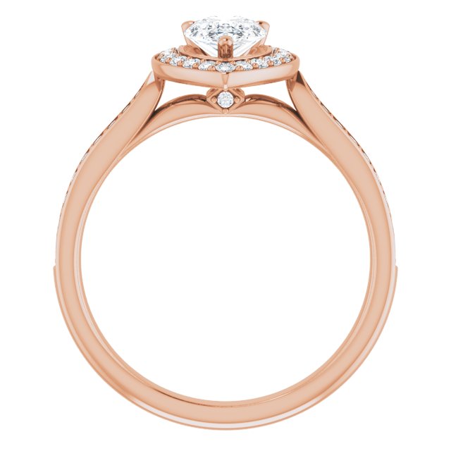 Halo-Style Engagement Ring