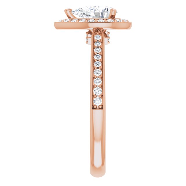 Halo-Style Engagement Ring