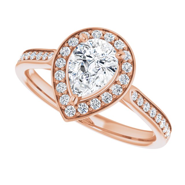 Halo-Style Engagement Ring