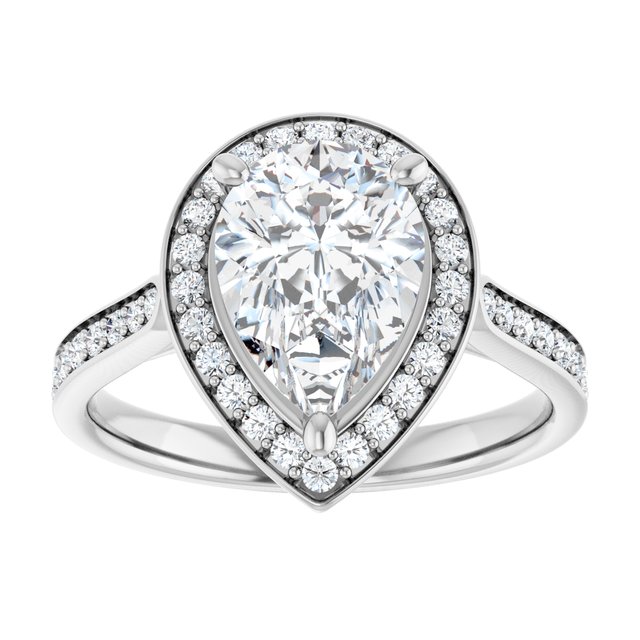 Halo-Style Engagement Ring