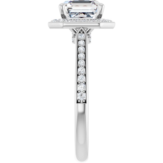 Halo-Style Engagement Ring