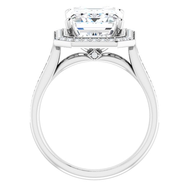 Halo-Style Engagement Ring
