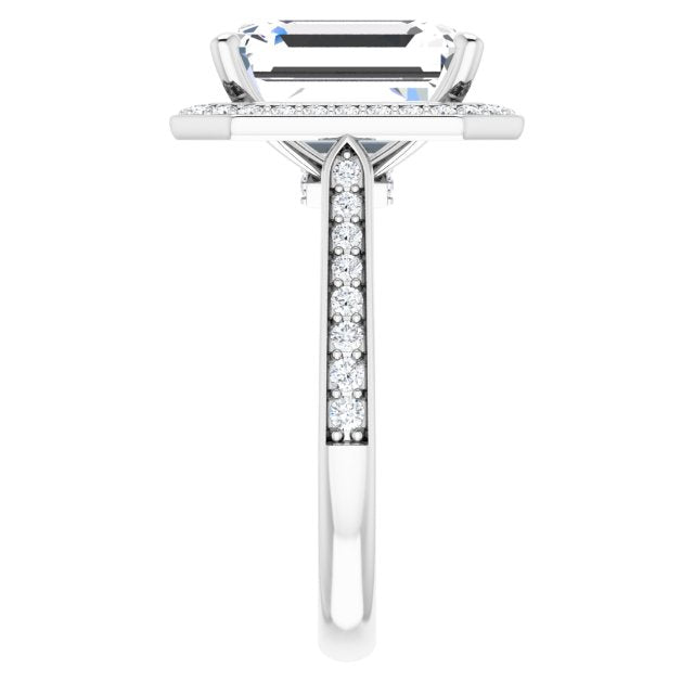 Halo-Style Engagement Ring