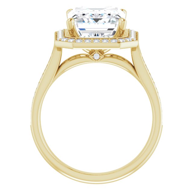 Halo-Style Engagement Ring