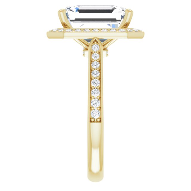 Halo-Style Engagement Ring