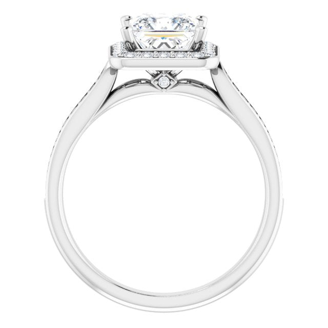 Halo-Style Engagement Ring