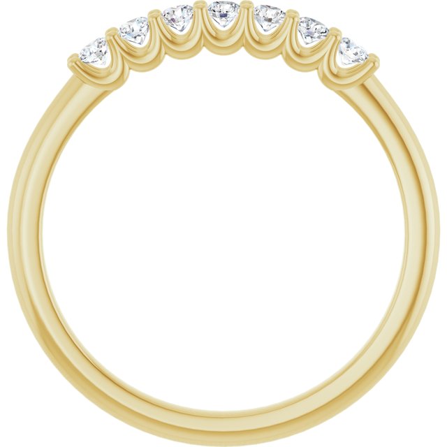 Seven-Stone Anniversary Band