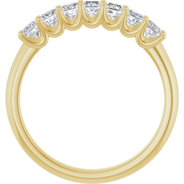 Seven-Stone Anniversary Band