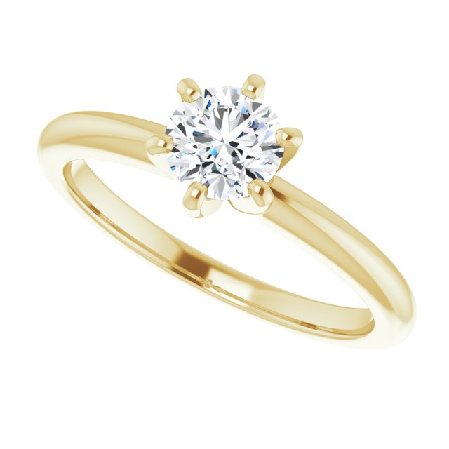 Solitaire Engagement Ring