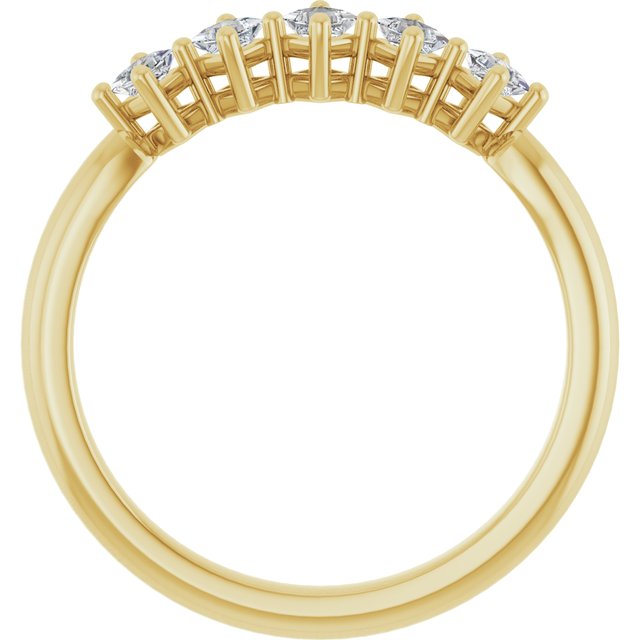 Five-Stone Anniversary Band