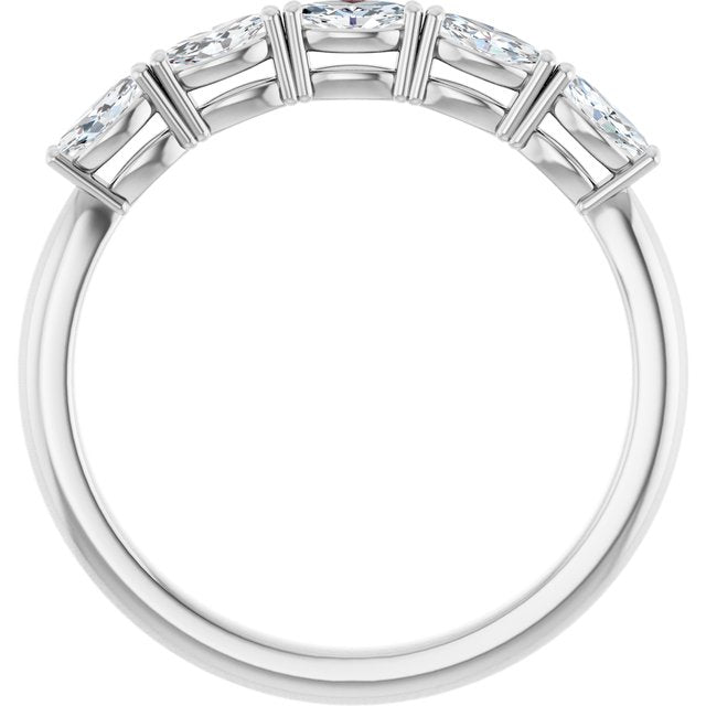 Five-Stone Anniversary Band