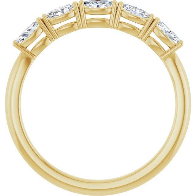 Five-Stone Anniversary Band