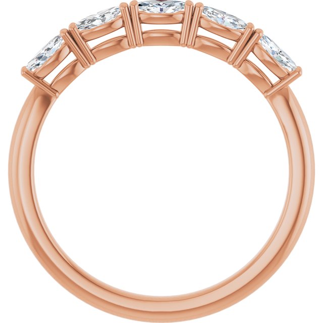 Five-Stone Anniversary Band