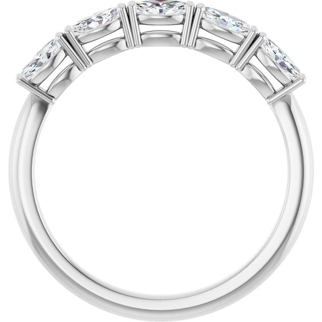 Five-Stone Anniversary Band