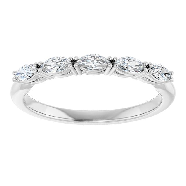 Five-Stone Anniversary Band