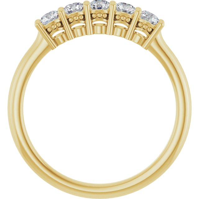 Five-Stone Anniversary Band