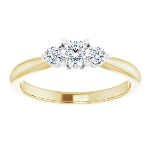 Three-Stone Engagement Ring