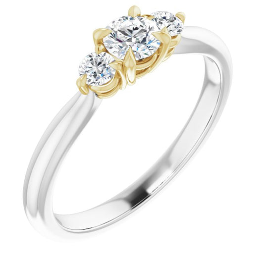 Three-Stone Engagement Ring