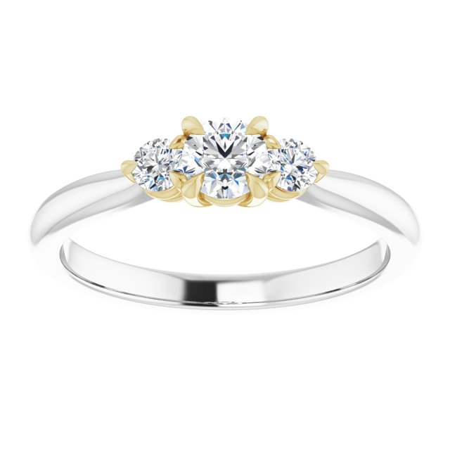 Three-Stone Engagement Ring