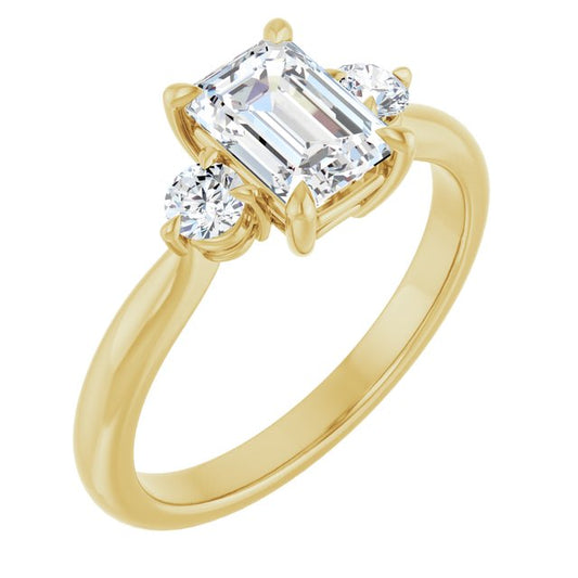 Three-Stone Engagement Ring