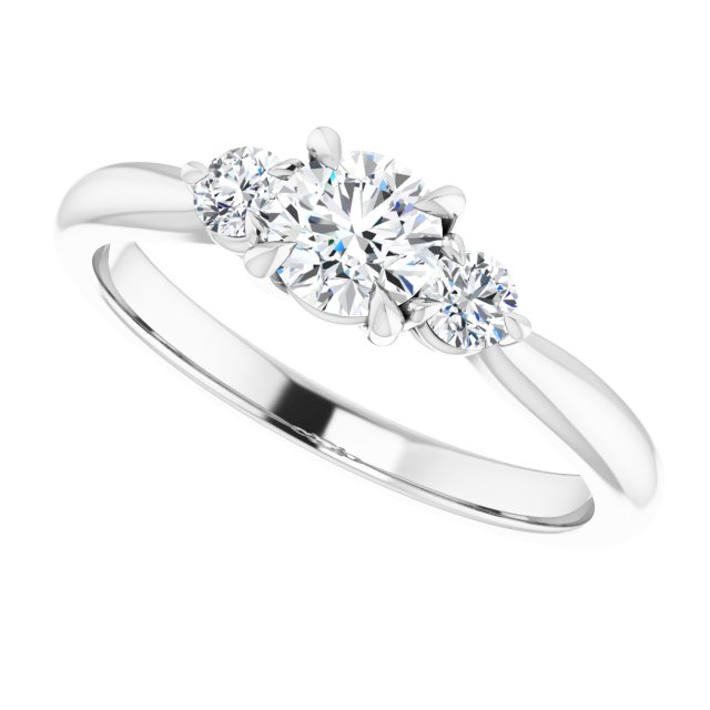 Three-Stone Engagement Ring