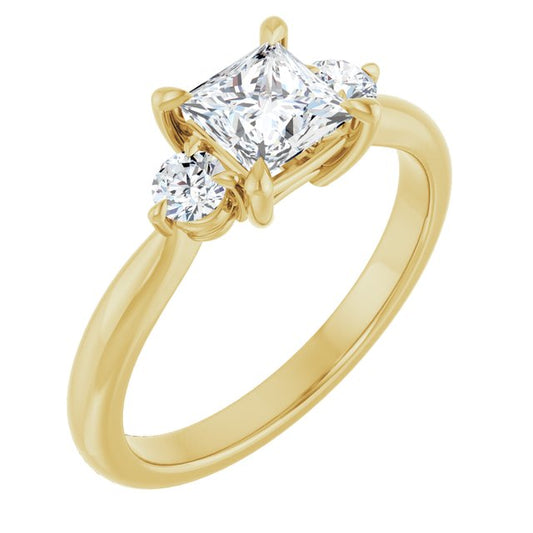 Three-Stone Engagement Ring