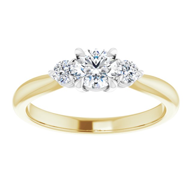 Three-Stone Engagement Ring