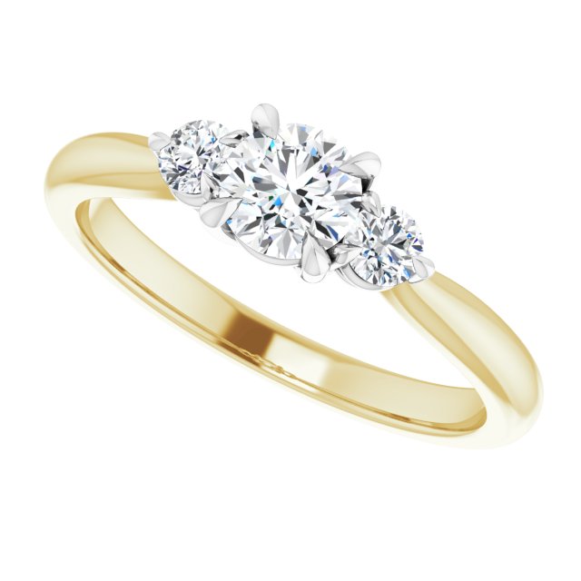 Three-Stone Engagement Ring