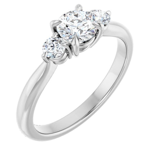 Three-Stone Engagement Ring