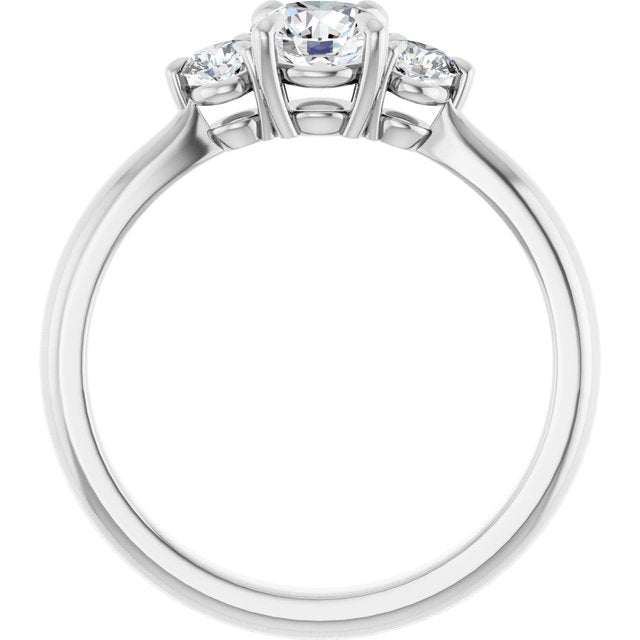 Three-Stone Engagement Ring