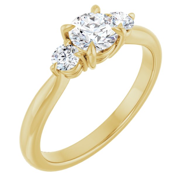 Three-Stone Engagement Ring