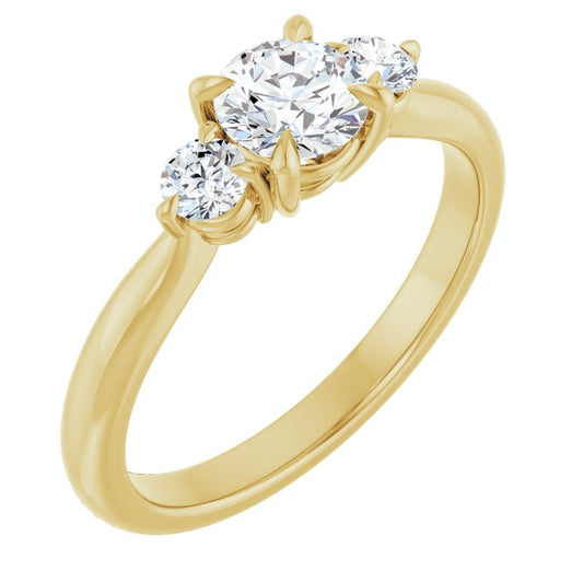 Three-Stone Engagement Ring