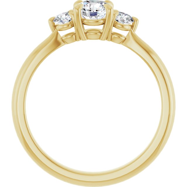 Three-Stone Engagement Ring