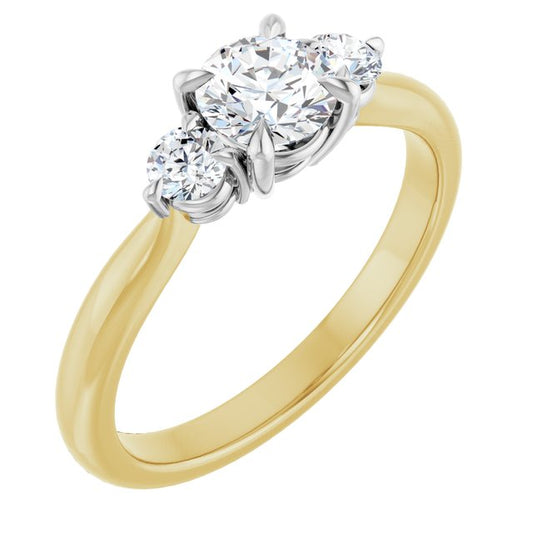 Three-Stone Engagement Ring
