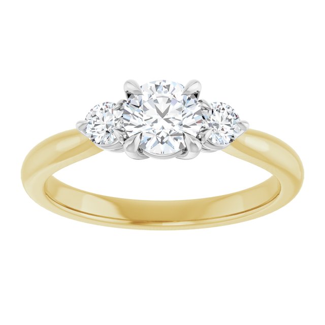 Three-Stone Engagement Ring